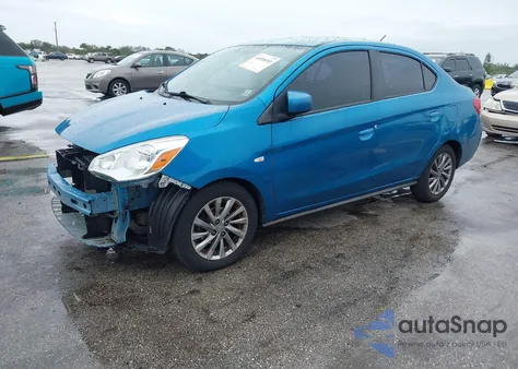 2019 Mitsubishi Mirage G4 Es z USA, uszkodzony, nr VIN ML32F3FJ7KHF06279